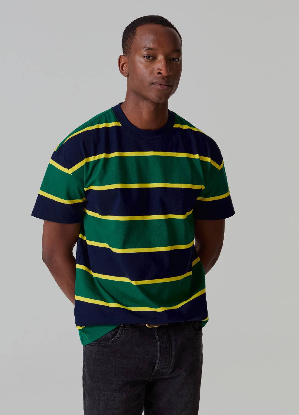 Ovs T-shirt girocollo con fantasia a righe