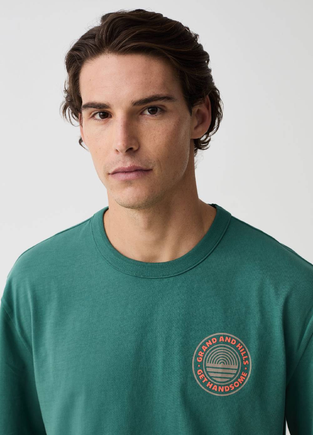 Ovs T-shirt Girocollo Con Stampa Logo