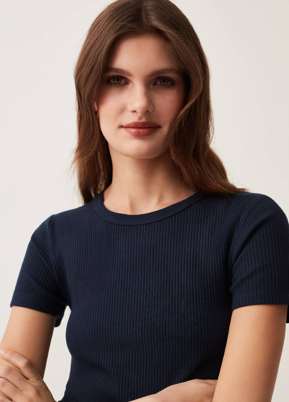 Ovs T-shirt Girocollo Fitness A Costine