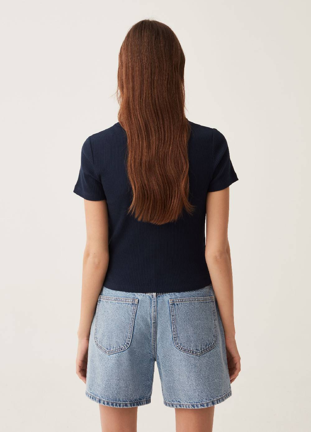 Ovs T-shirt Girocollo Fitness A Costine