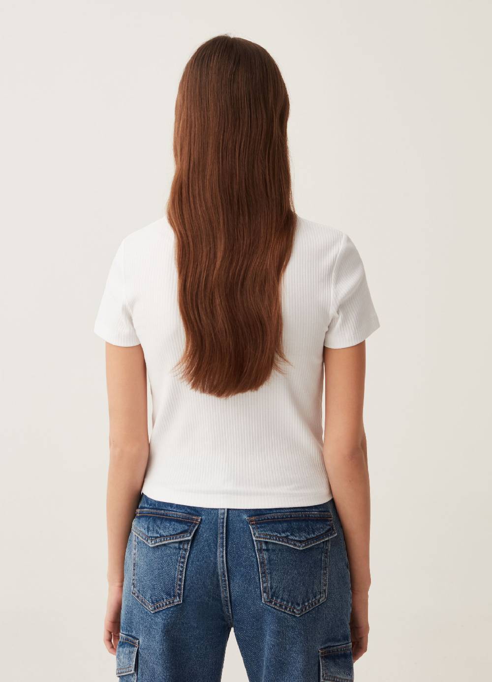 Ovs T-shirt Girocollo Fitness A Costine