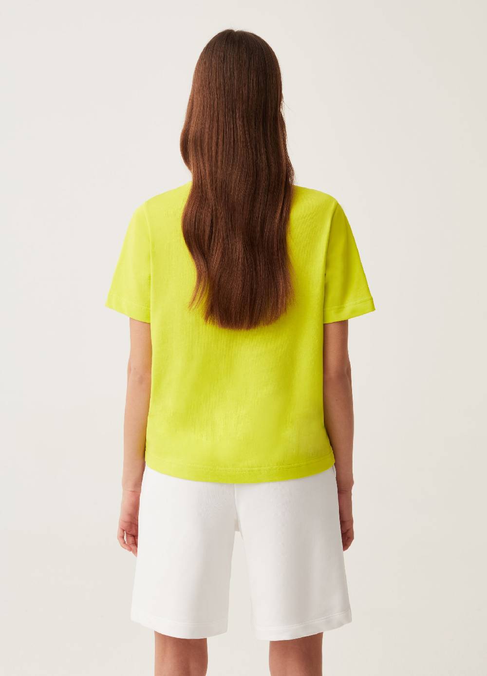 Ovs T-shirt Girocollo Fitness In Cotone