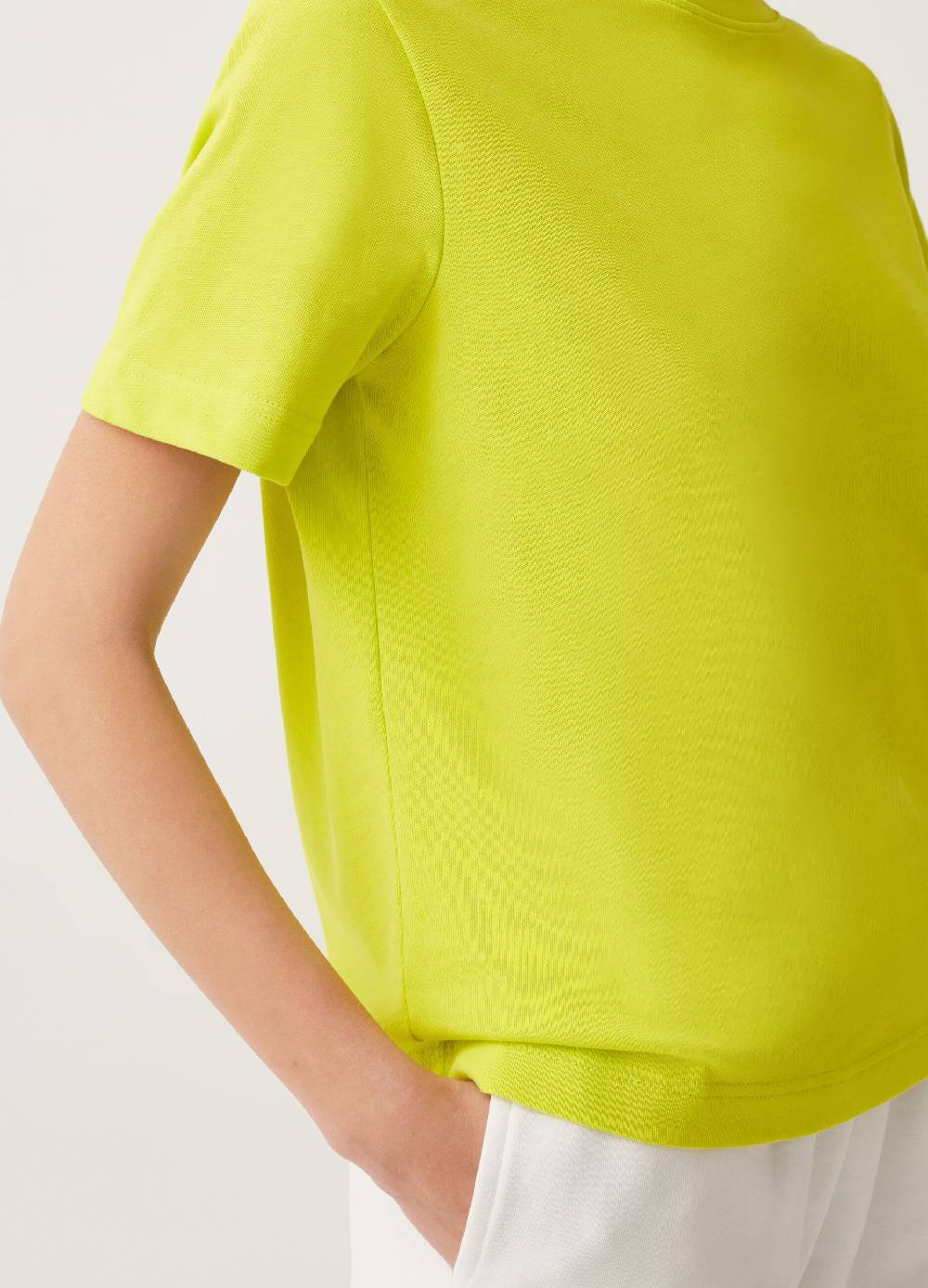 Ovs T-shirt Girocollo Fitness In Cotone