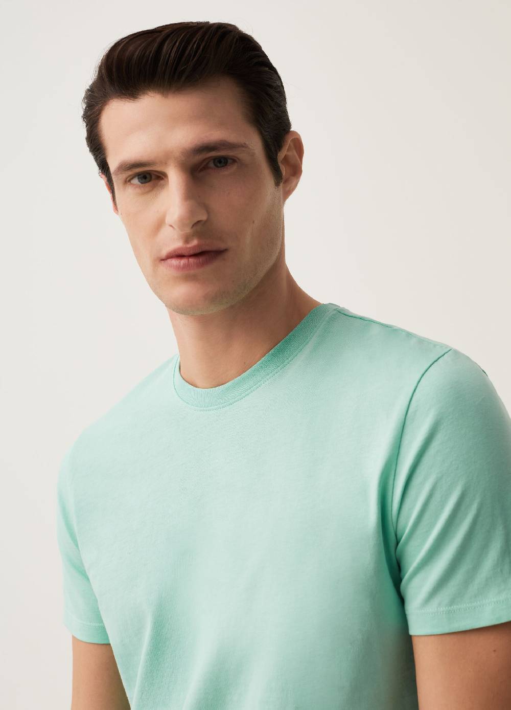 Ovs T-shirt Girocollo In Cotone Bio