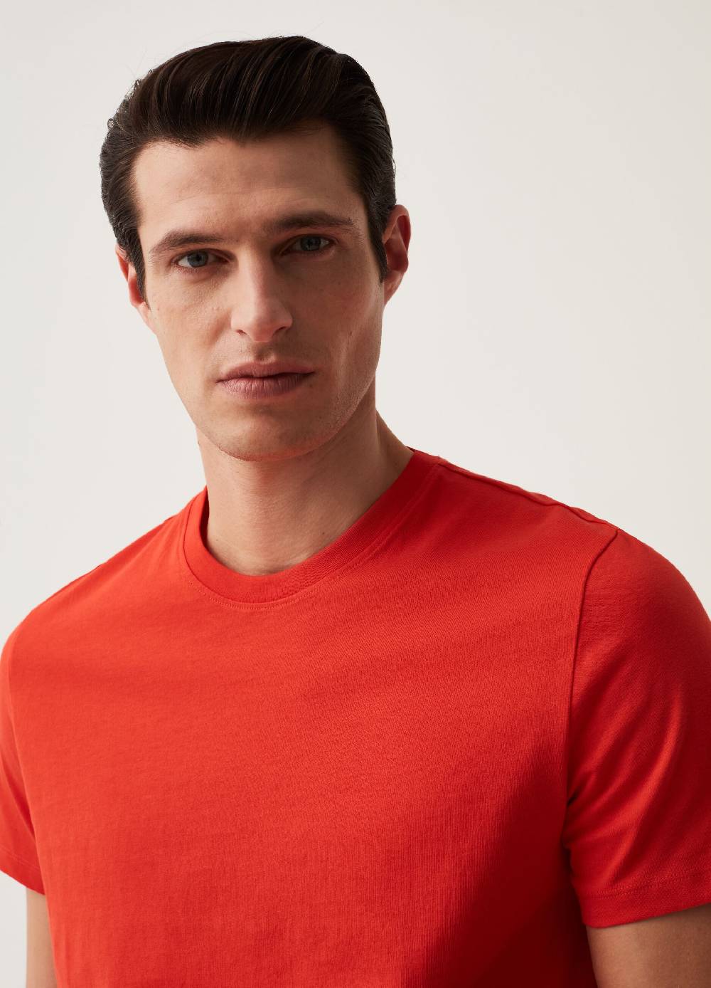Ovs T-shirt Girocollo In Cotone Bio