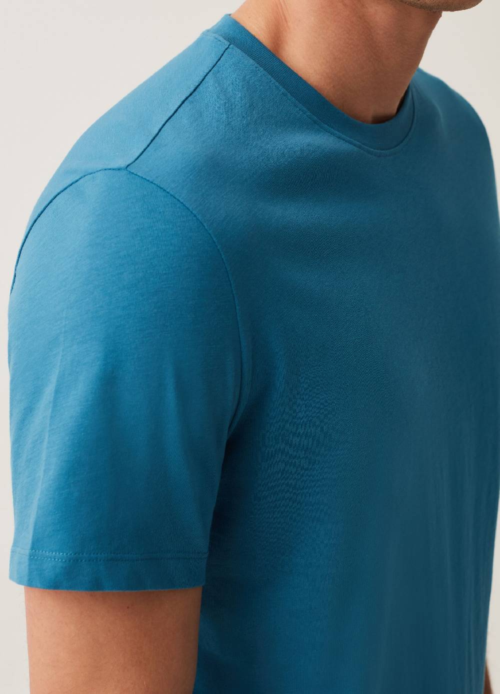 Ovs T-shirt Girocollo In Cotone Bio
