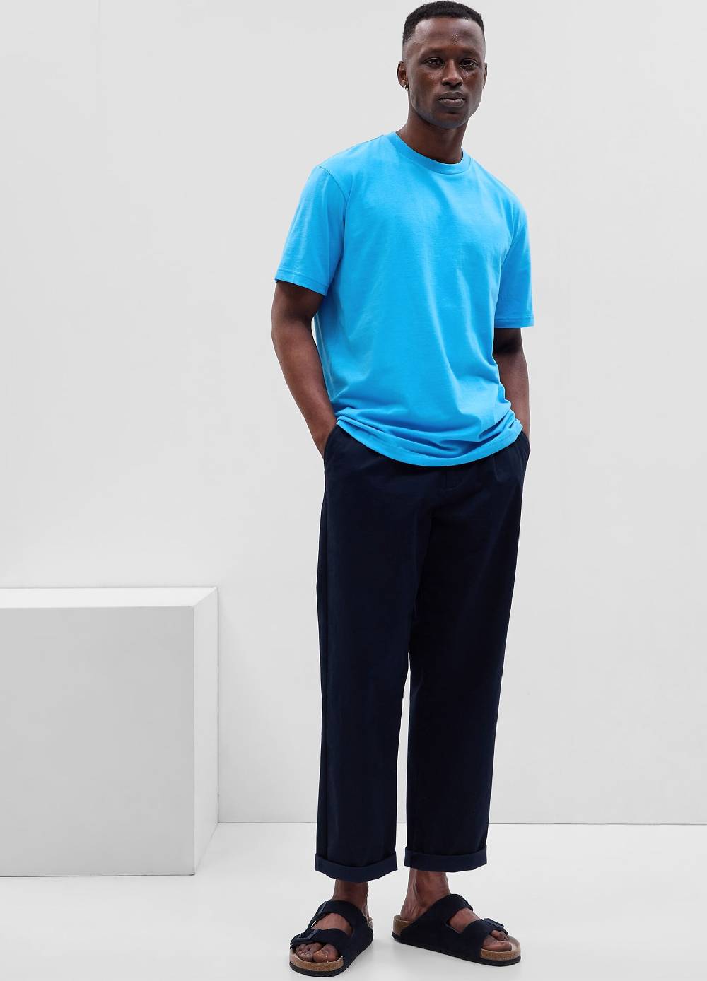 Ovs T-shirt Girocollo In Cotone Bio