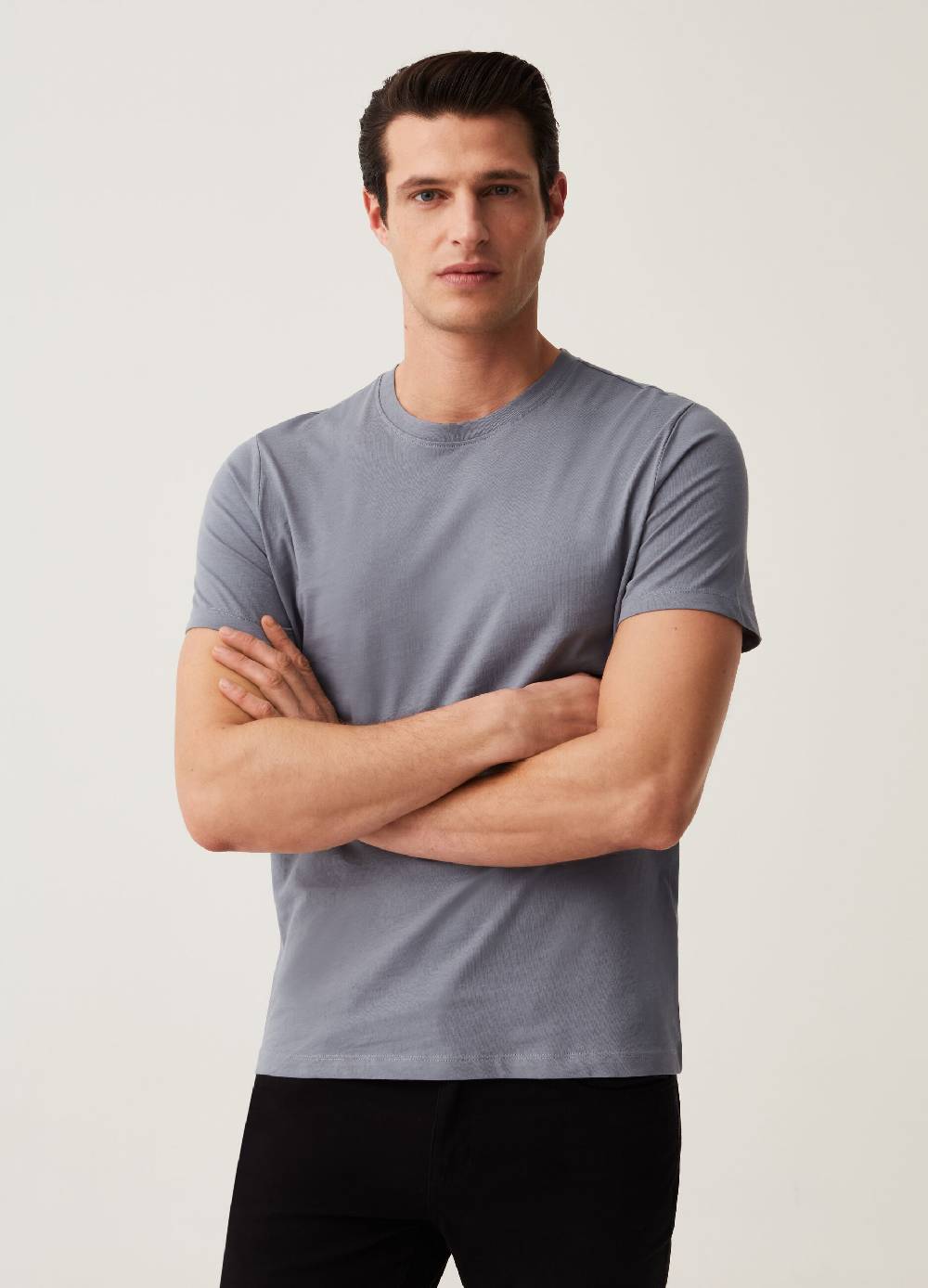Ovs T-shirt girocollo in cotone bio