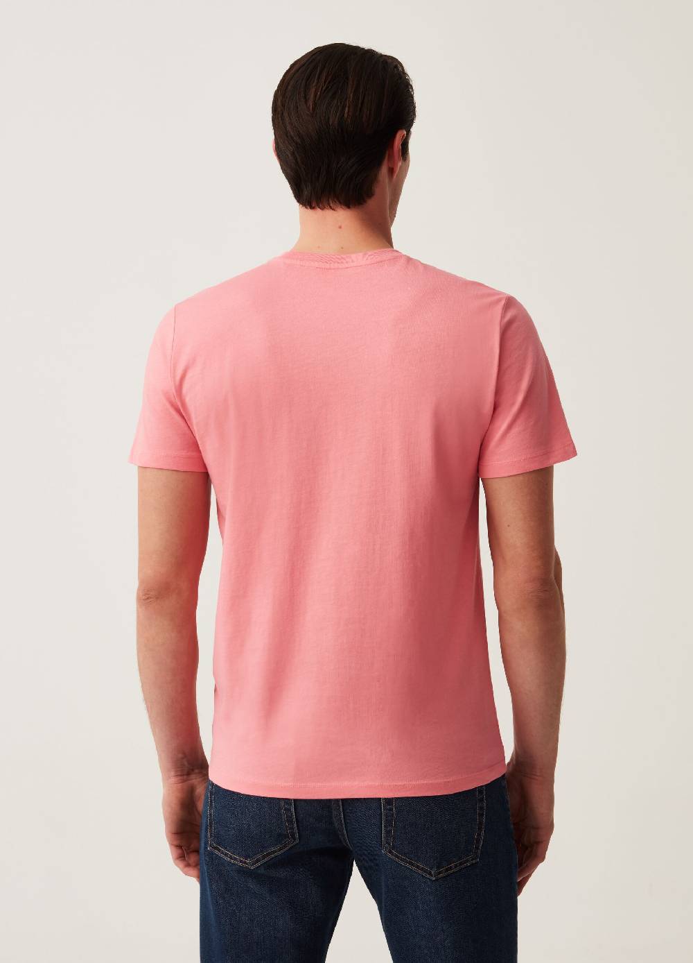 Ovs T-shirt Girocollo In Cotone Bio