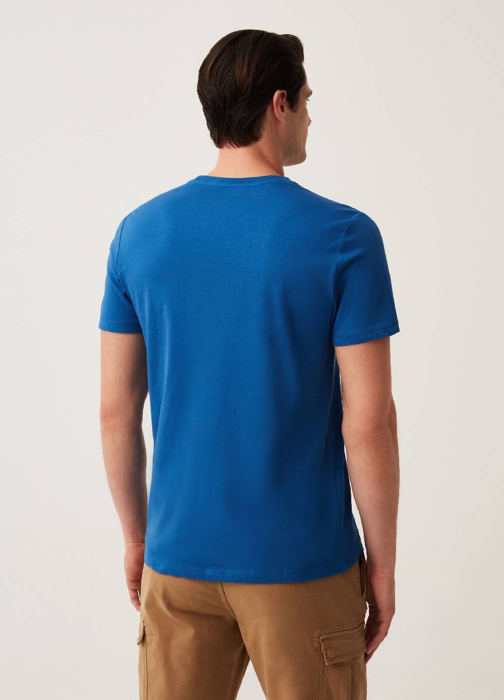 Ovs T-shirt Girocollo In Cotone Bio