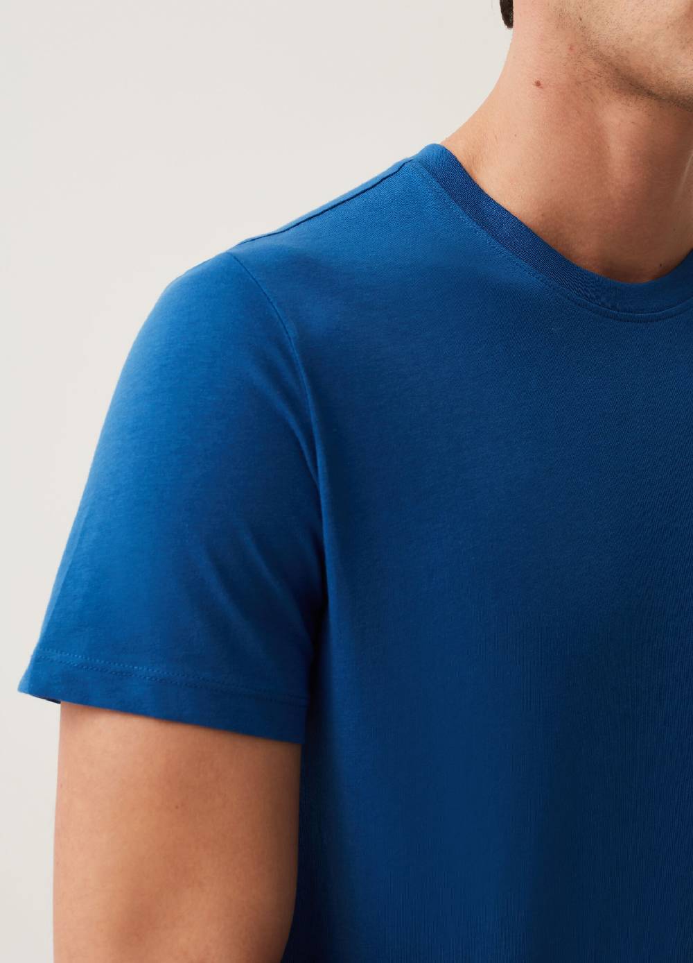 Ovs T-shirt Girocollo In Cotone Bio