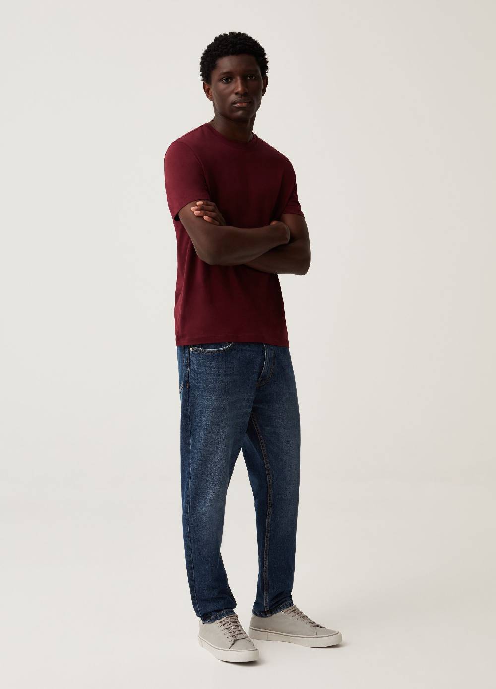 Ovs T-shirt Girocollo In Cotone Bio