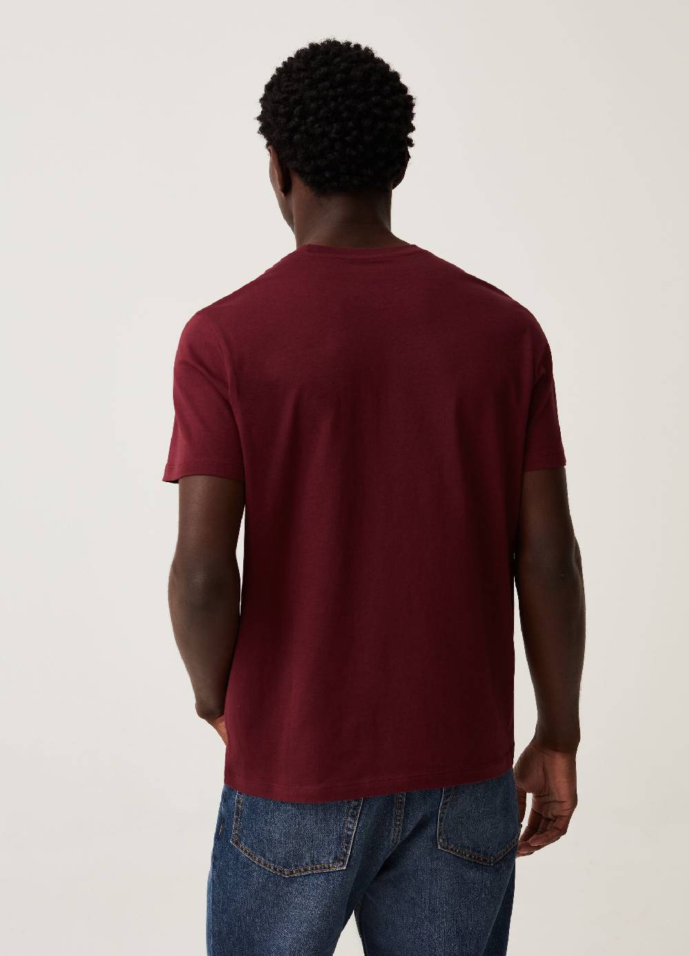 Ovs T-shirt Girocollo In Cotone Bio