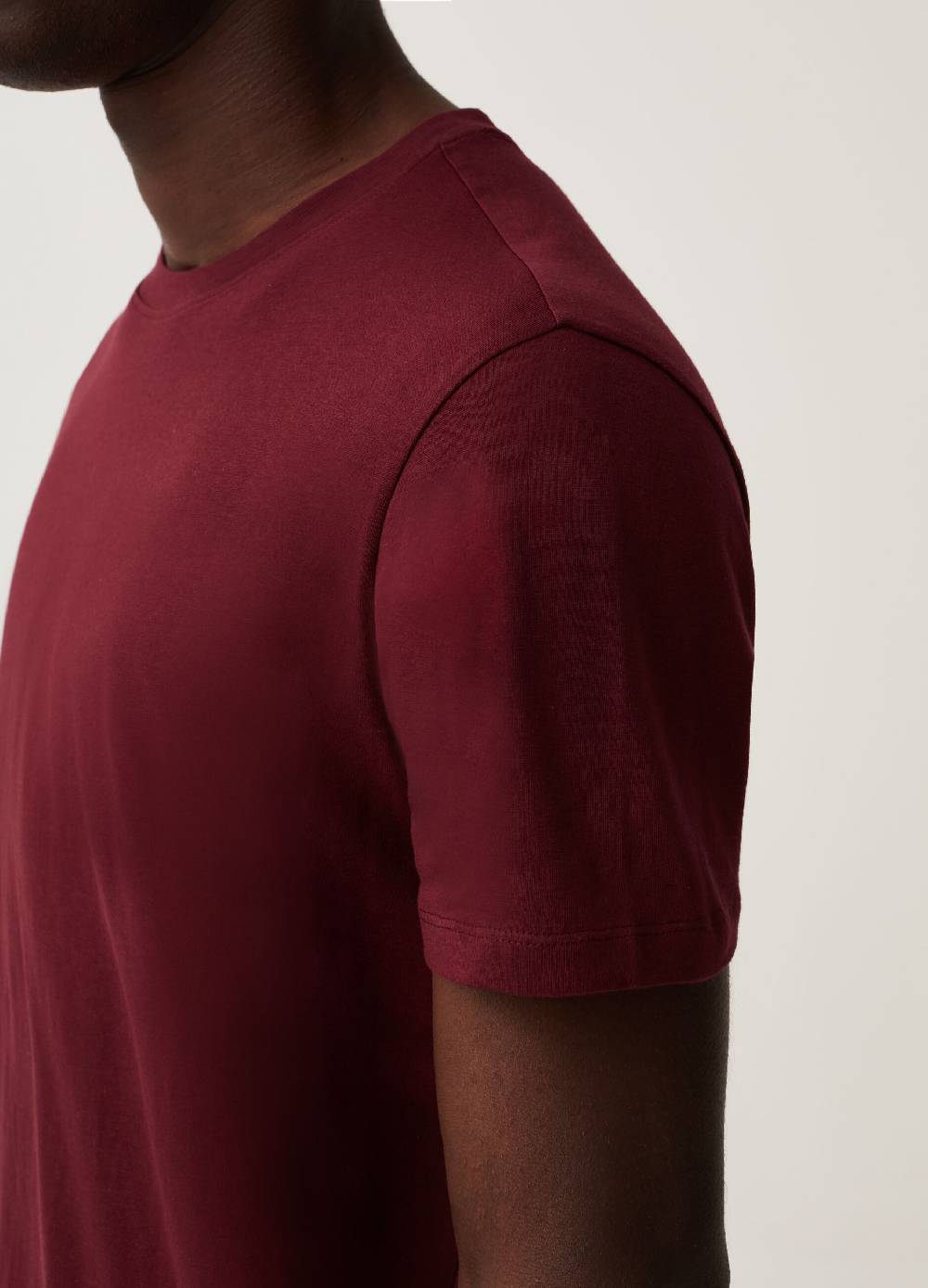 Ovs T-shirt Girocollo In Cotone Bio