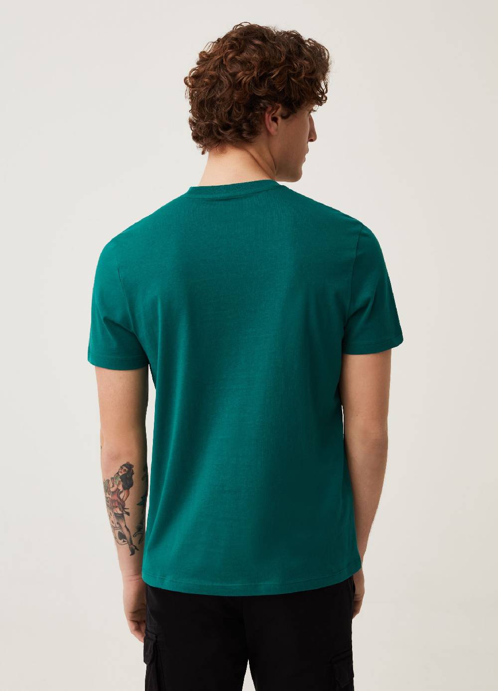 Ovs T-shirt Girocollo In Cotone Bio