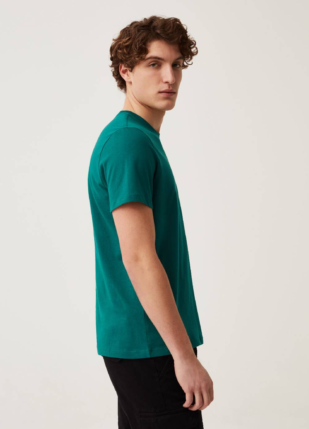 Ovs T-shirt girocollo in cotone bio