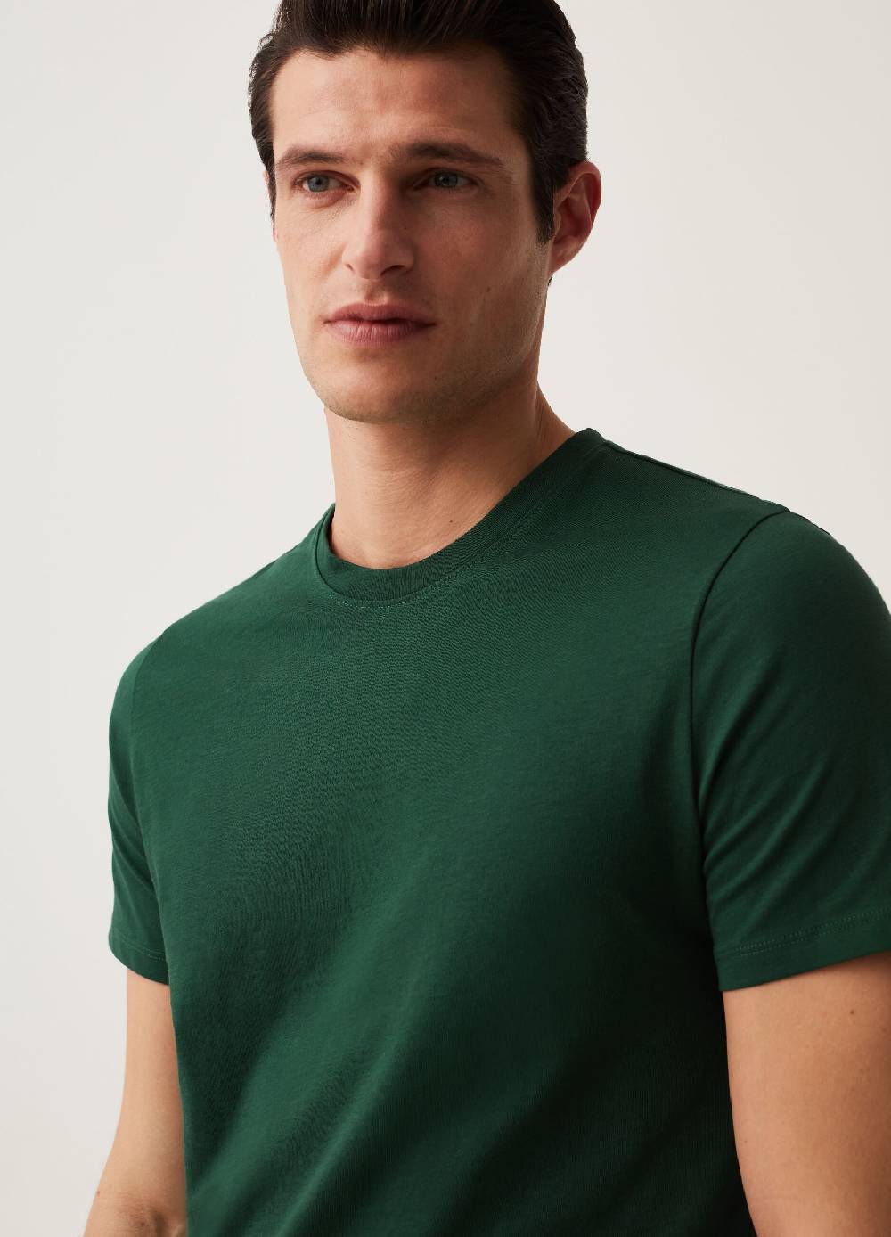 Ovs T-shirt Girocollo In Cotone Bio