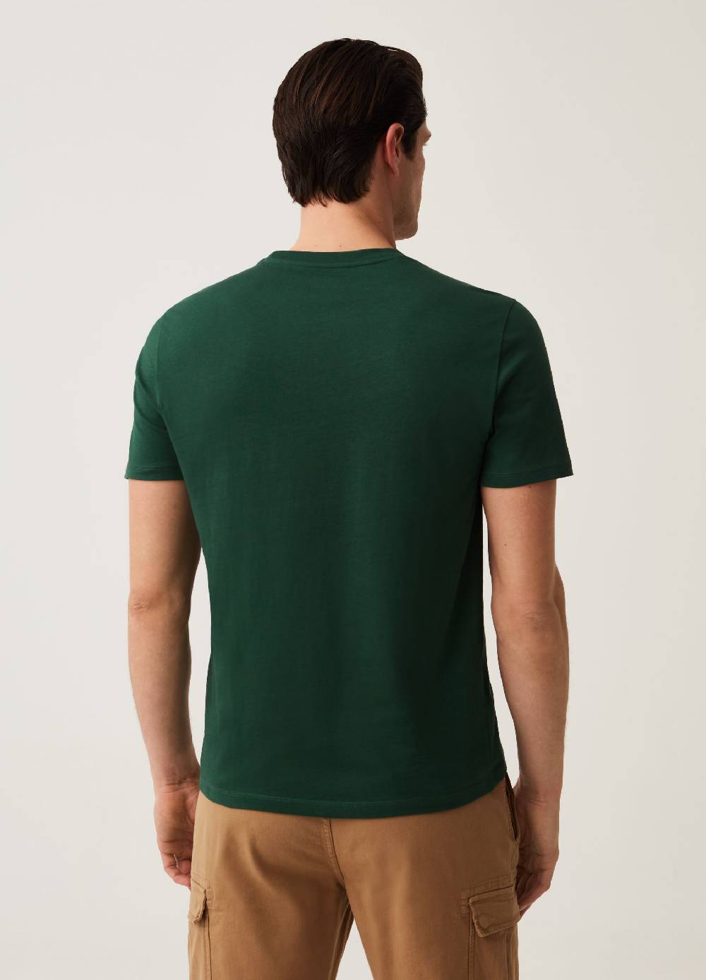 Ovs T-shirt Girocollo In Cotone Bio