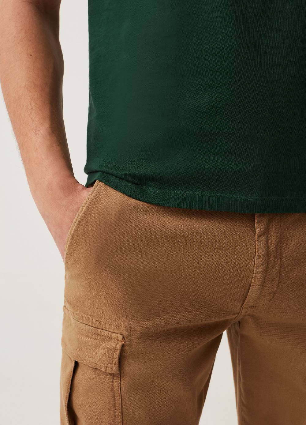 Ovs T-shirt Girocollo In Cotone Bio