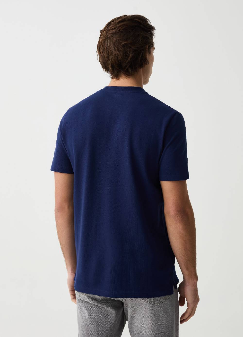 Ovs T-shirt Girocollo In Cotone Stretch
