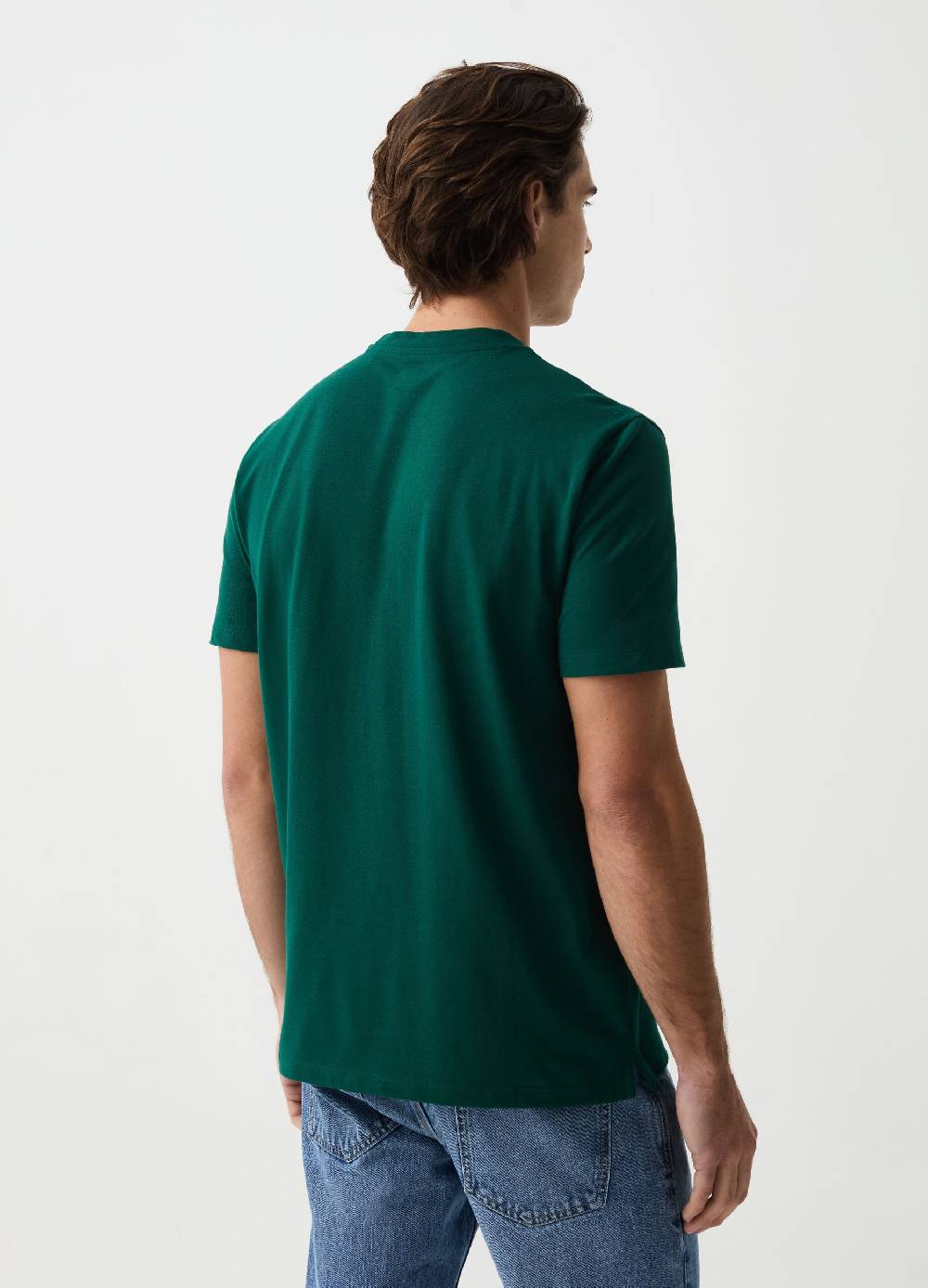Ovs T-shirt Girocollo In Cotone Stretch