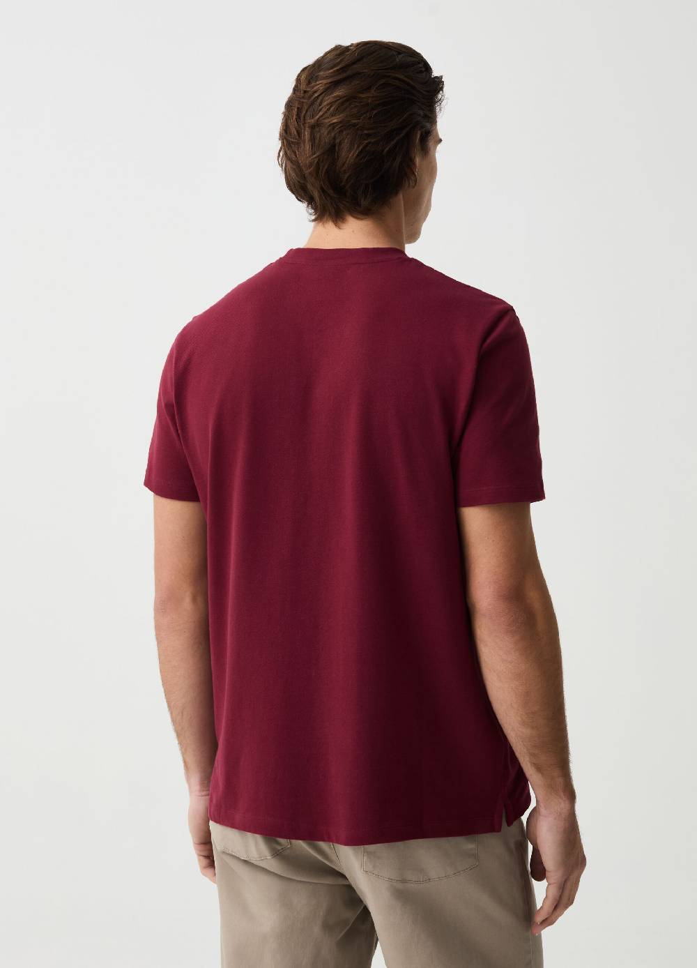 Ovs T-shirt Girocollo In Cotone Stretch