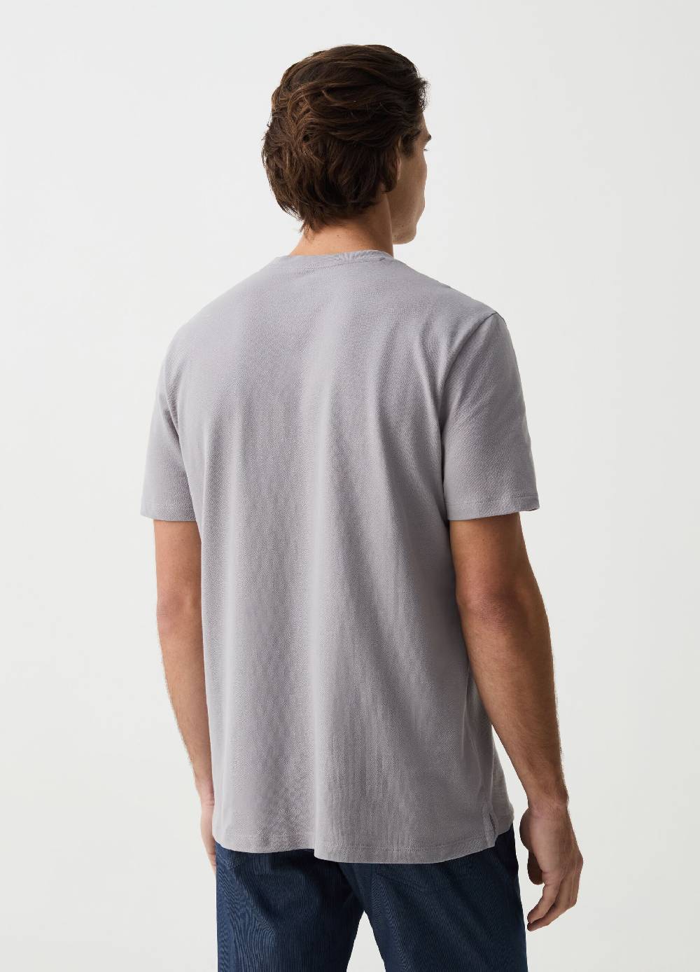 Ovs T-shirt Girocollo In Cotone Stretch
