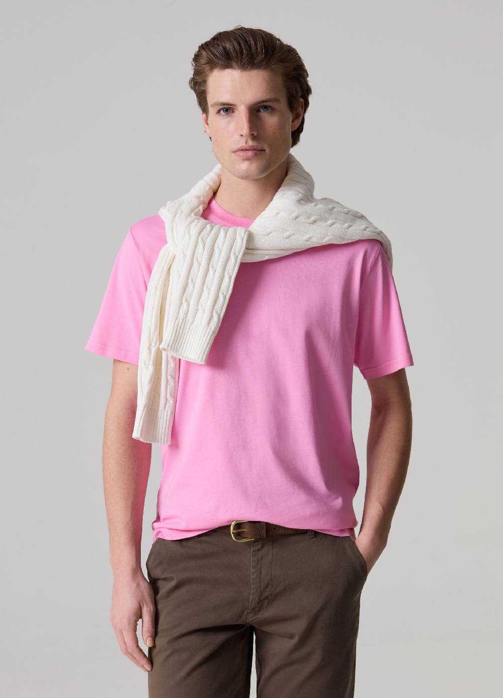 Ovs T-shirt girocollo in cotone Supima