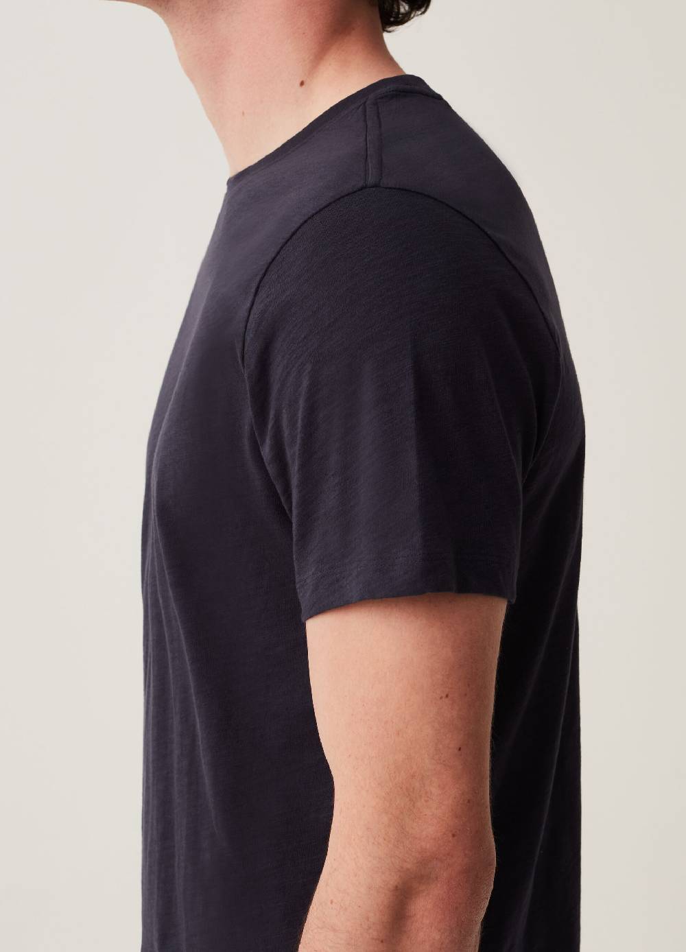 Ovs T-shirt Girocollo In Slub Jersey
