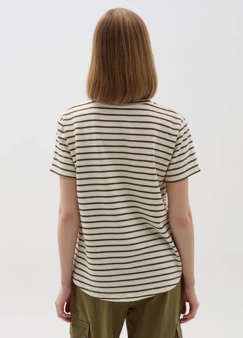 Ovs T-shirt In Cotone A Righe