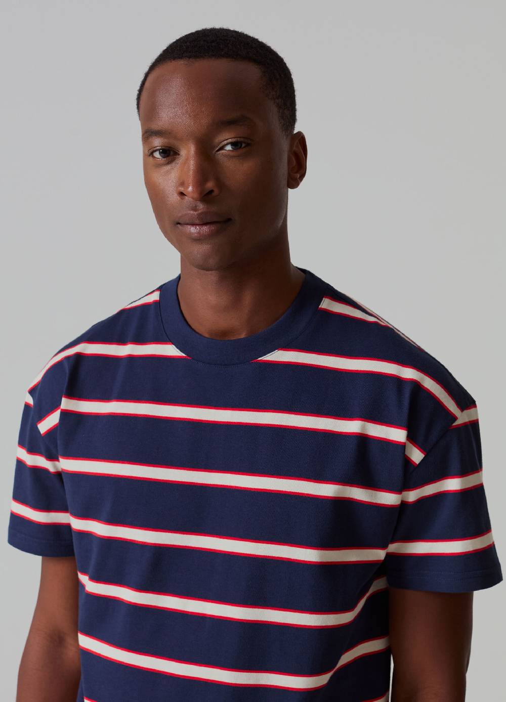 Ovs T-shirt In Cotone A Righe