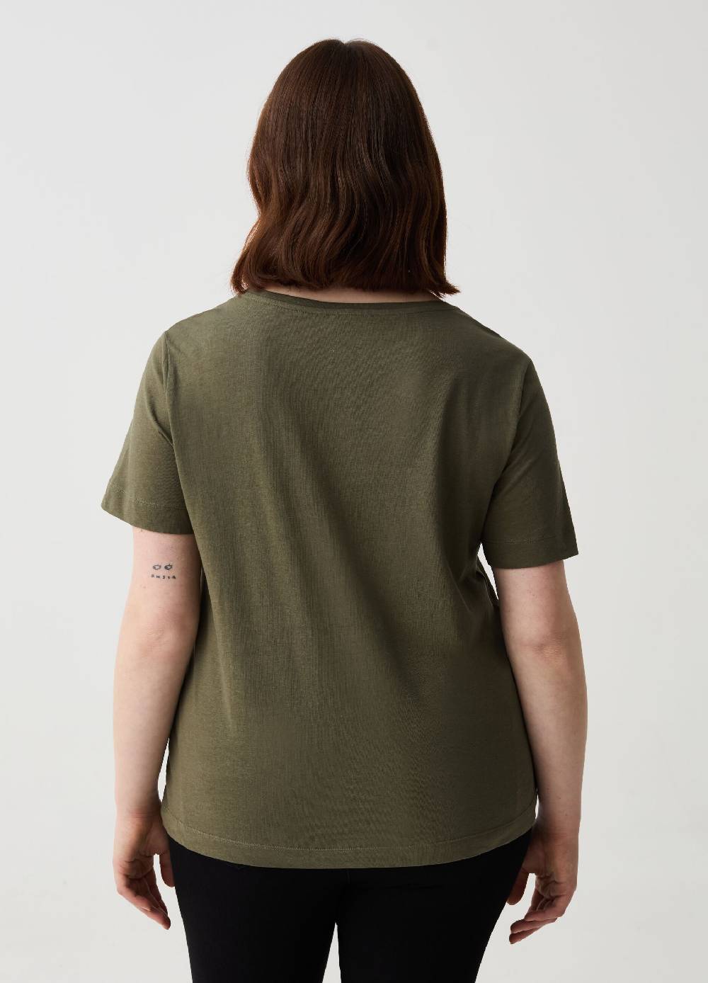 Ovs T-shirt In Cotone Bio Con Stampa Curvy