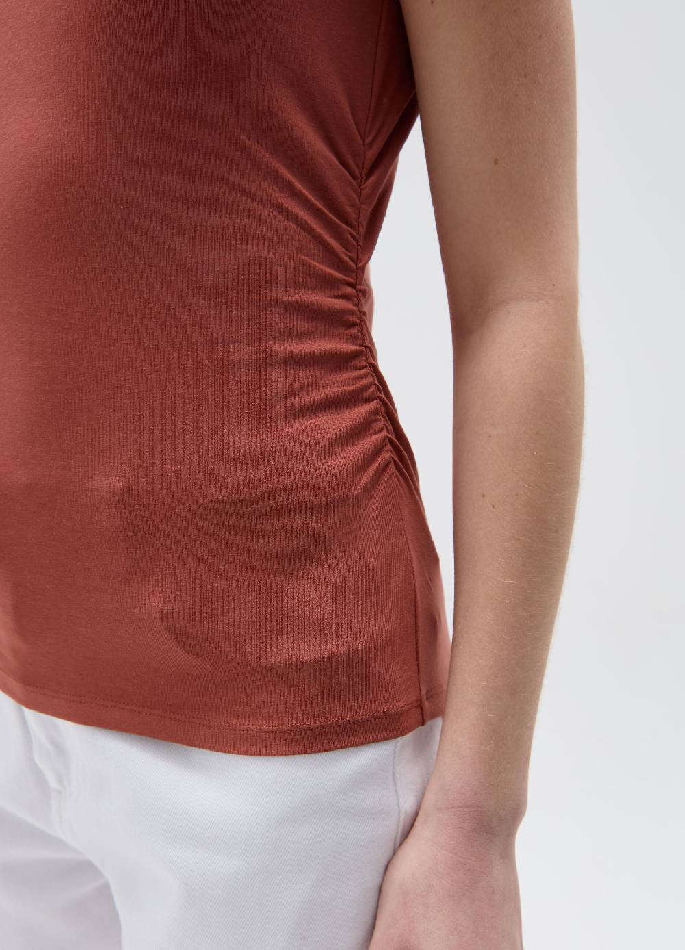 Ovs T-shirt In Cotone Con Arricciatura