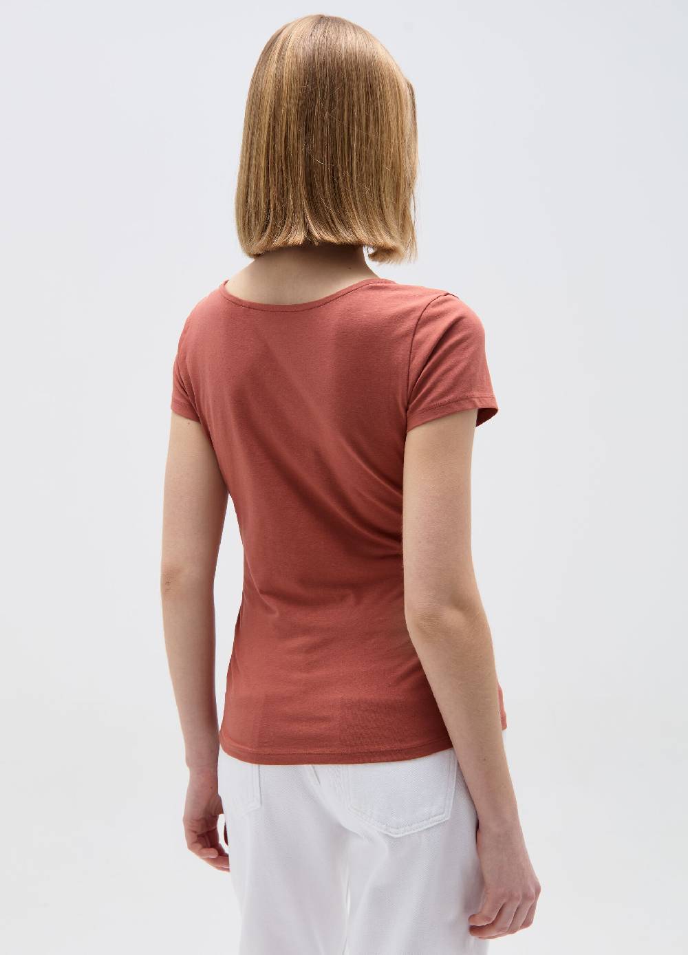 Ovs T-shirt In Cotone Con Arricciatura