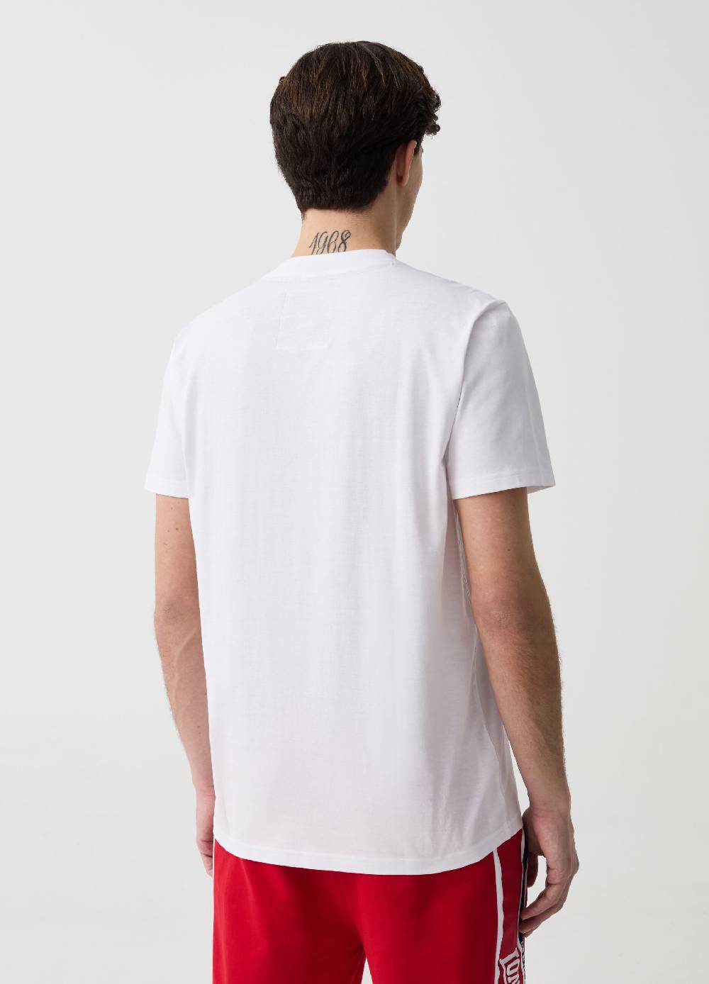 Ovs T-shirt In Cotone Con Ricamo Logo