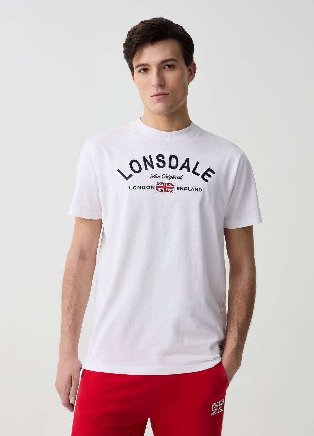 Ovs T-shirt in cotone con ricamo logo