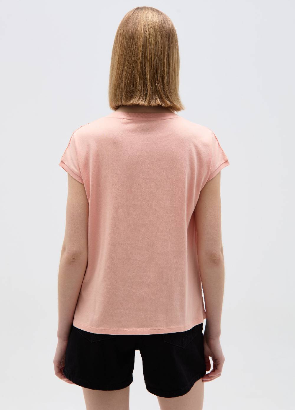 Ovs T-shirt In Cotone Con Sangallo