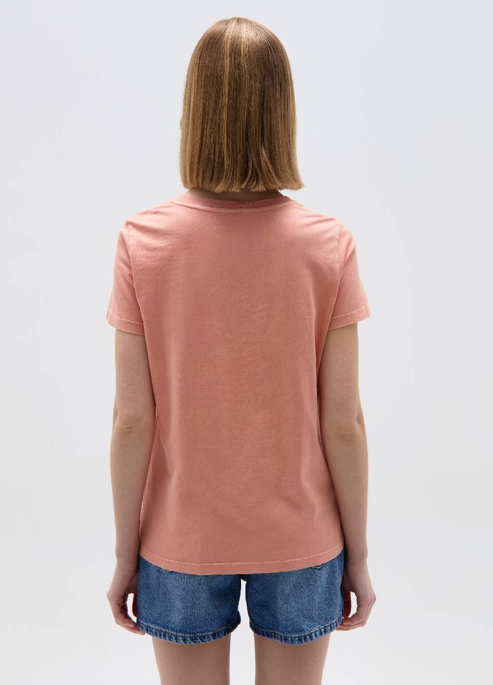 Ovs T-shirt In Cotone Con Scollo A V