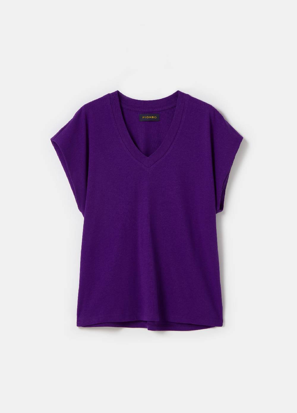 Ovs T-shirt In Cotone Con Scollo A V