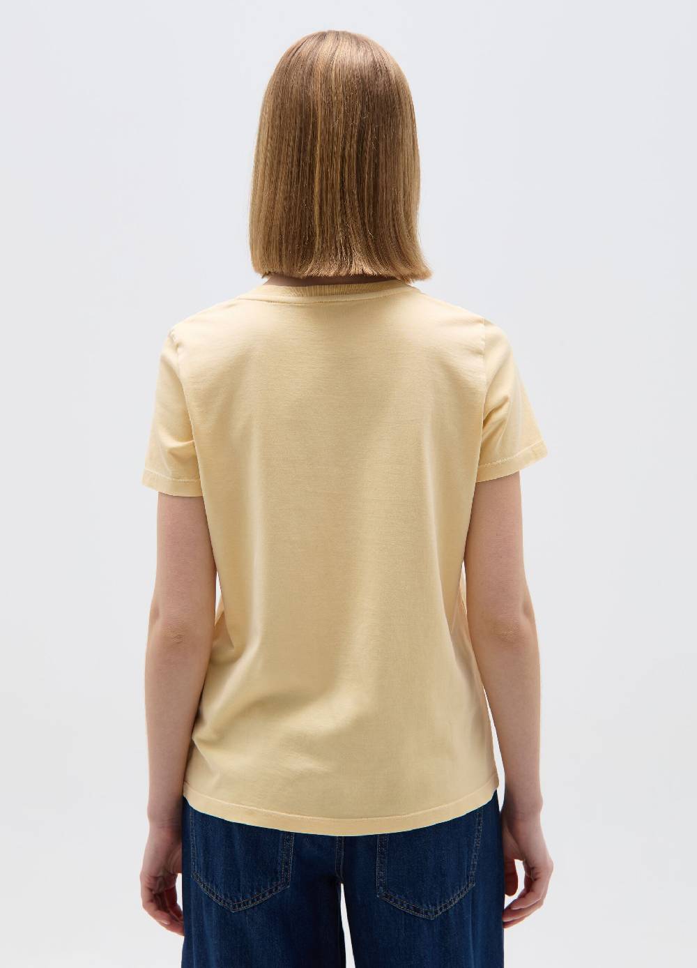 Ovs T-shirt In Cotone Con Scollo A V