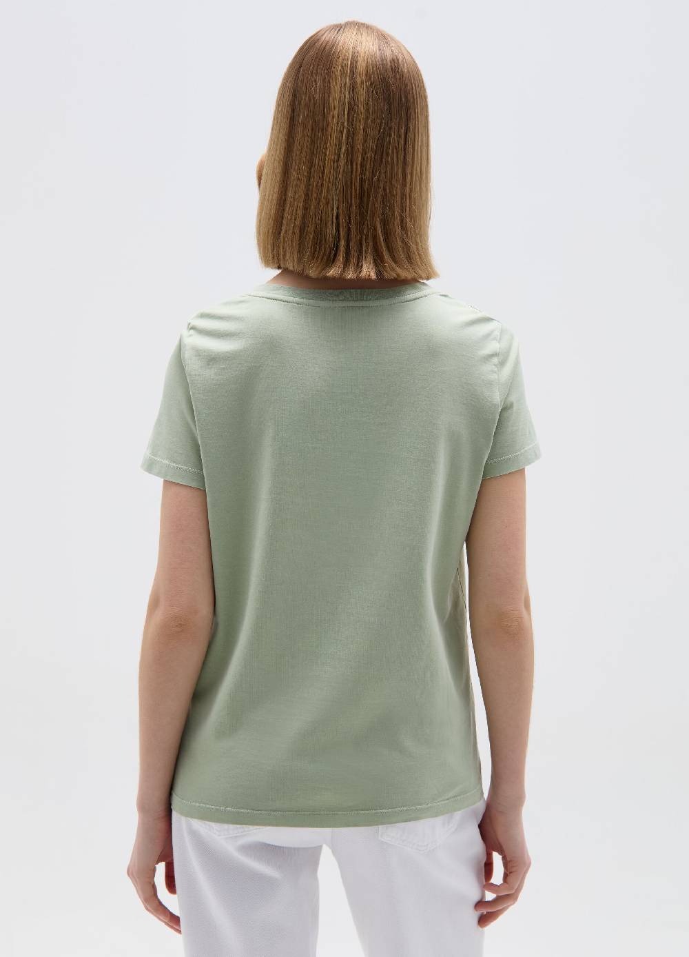 Ovs T-shirt In Cotone Con Scollo A V