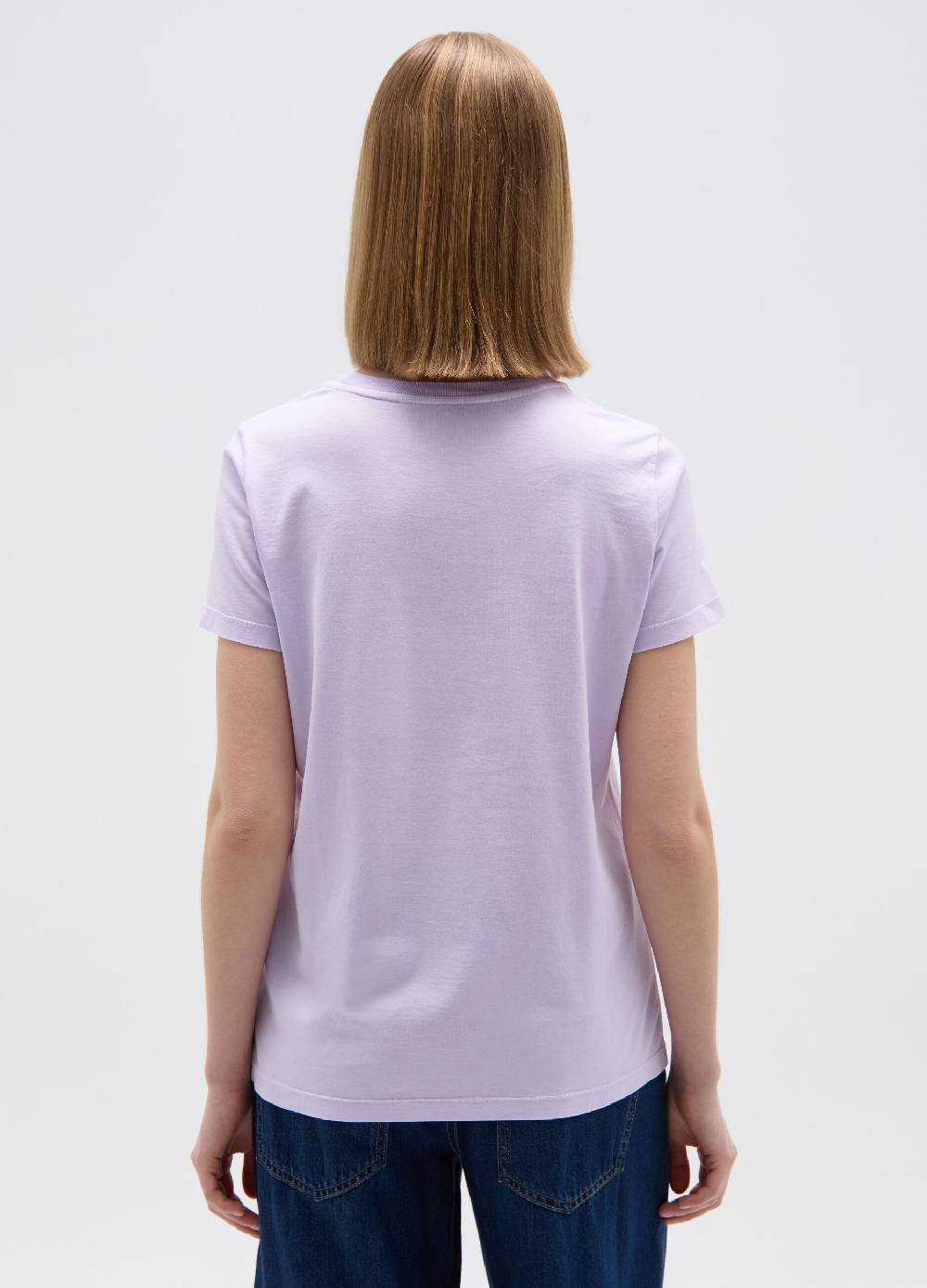 Ovs T-shirt In Cotone Con Scollo Rotondo