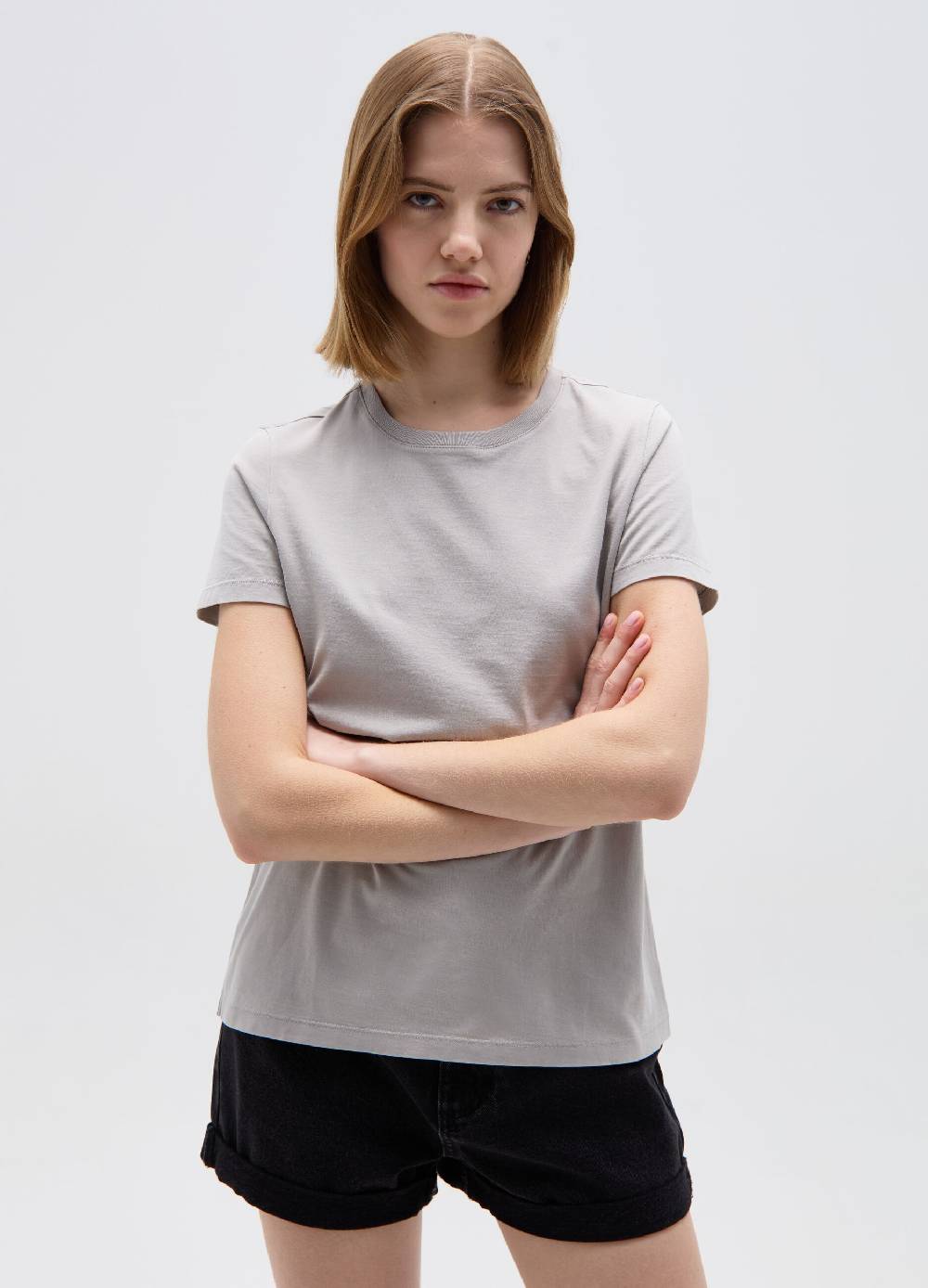 Ovs T-shirt In Cotone Con Scollo Rotondo