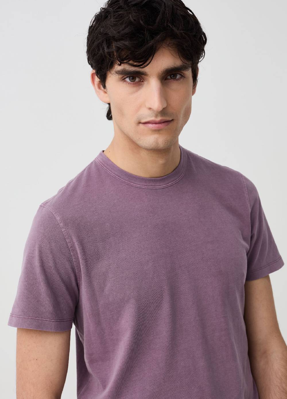 Ovs T-shirt In Cotone Con Scollo Rotondo