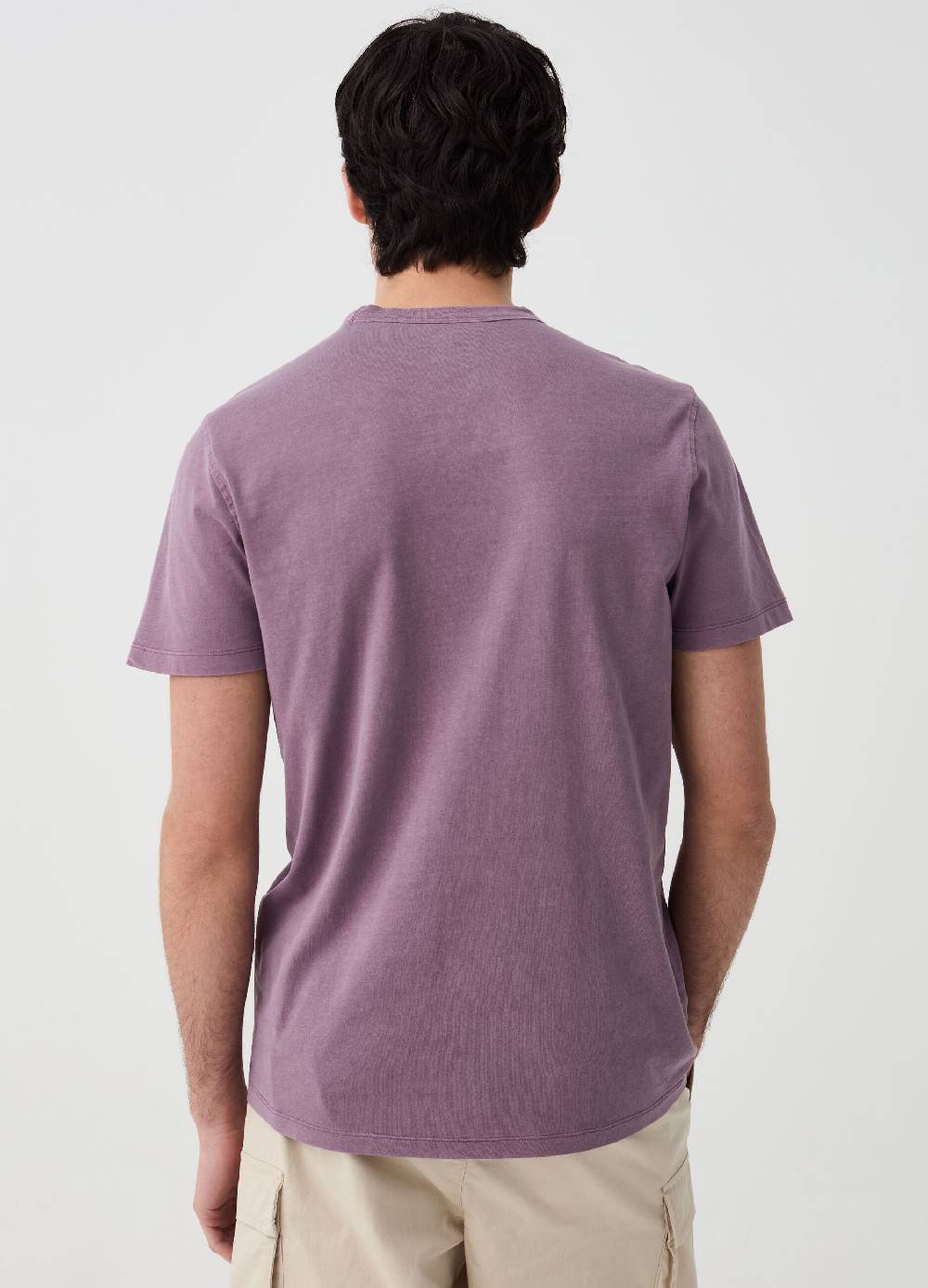 Ovs T-shirt In Cotone Con Scollo Rotondo