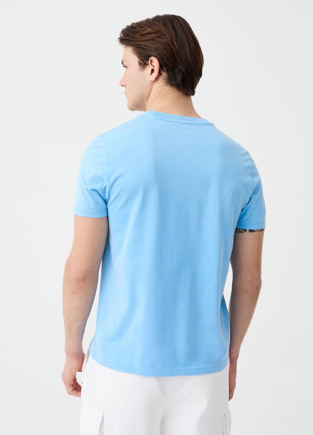 Ovs T-shirt In Cotone Con Scollo Rotondo