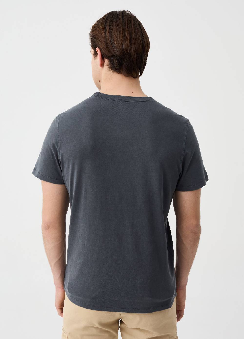 Ovs T-shirt In Cotone Con Scollo Rotondo