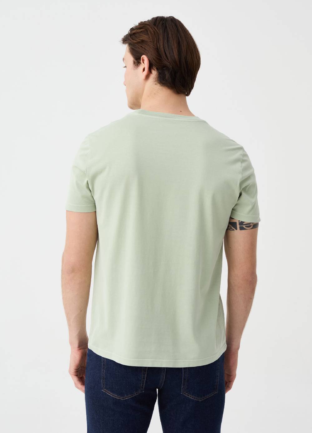 Ovs T-shirt In Cotone Con Scollo Rotondo