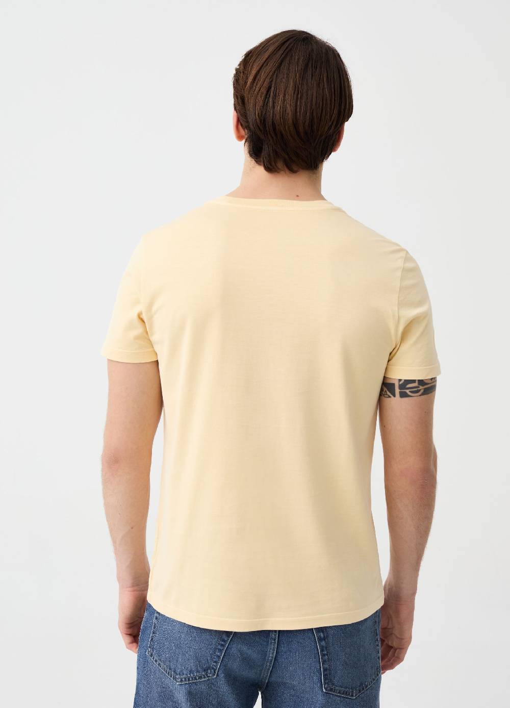 Ovs T-shirt In Cotone Con Scollo Rotondo