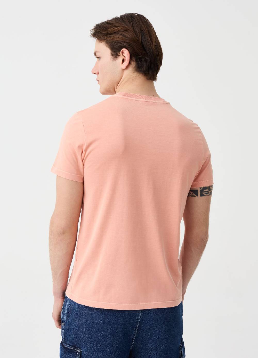 Ovs T-shirt In Cotone Con Scollo Rotondo